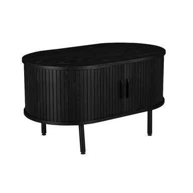 Zen 2 Sliding Door Coffee Table - Black