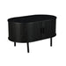 Zen 2 Sliding Door Coffee Table - Black
