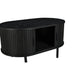 Zen 2 Sliding Door Coffee Table - Black