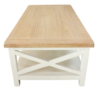 Driftwood Coffee Table - Oak/White