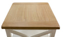 Driftwood Lamp Table - Oak/White