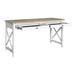 Driftwood 2 Drawer Desk - Oak/White