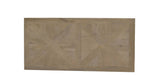Velino Parquet Coffee Table - Oak/Black