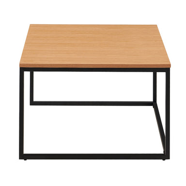 Tribeca Nesting Coffee Tables Set of 2 - Oak/Black