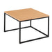 Tribeca Nesting Coffee Tables Set of 2 - Oak/Black