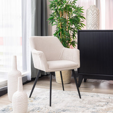 Tango Fabric Dining Chair - Beige