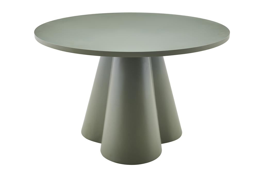 Sage Round Pedestal Dining Table 120cm - Army