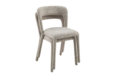 Sage Upholstered Dining Chair - Oat