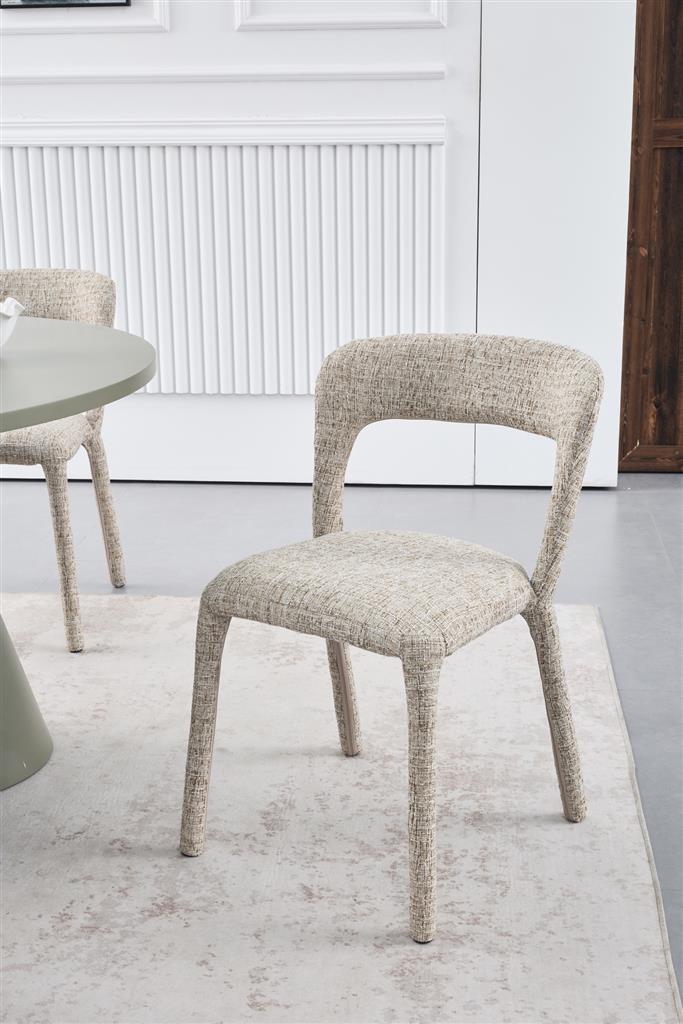 Sage Upholstered Dining Chair - Oat