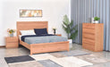 Kioto 4 Piece Queen Bedroom Suite - Natural