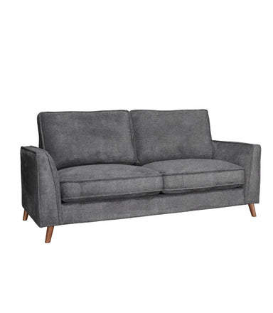 Alder Mid-Century 2 Seater Fabric Sofa