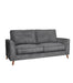 Alder Mid-Century 2 Seater Fabric Sofa