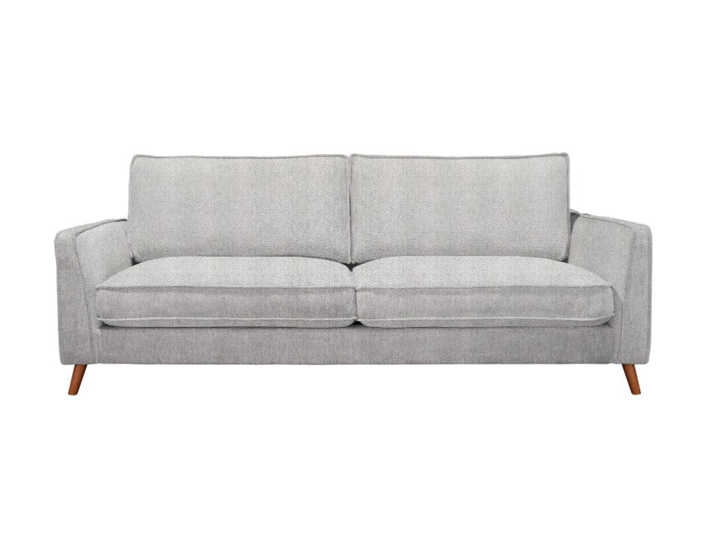 Alder Mid-Century 3 Seater Fabric Sofa