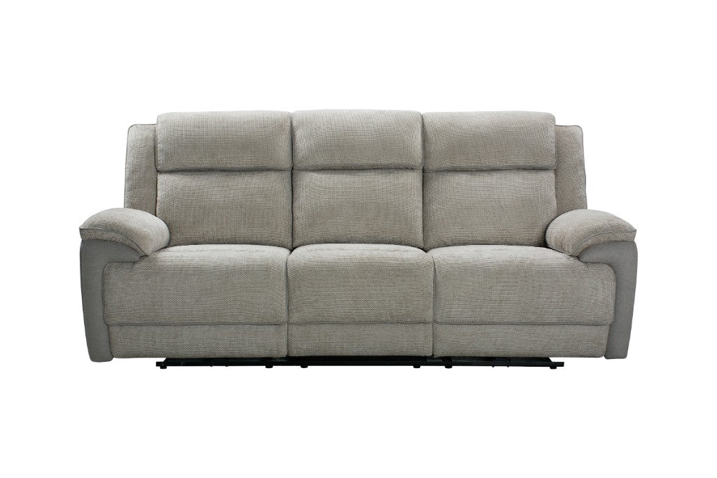 Angove 3 Seater Fabric Electric Recliner Sofa with Drop-Down Tray