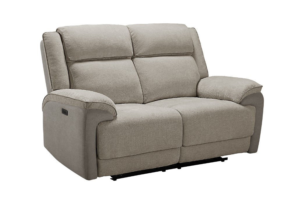 Angove 2 Seater Fabric Electric Recliner Sofa