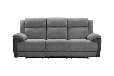 Angove 3 Seater Fabric Electric Recliner Sofa with Drop-Down Tray
