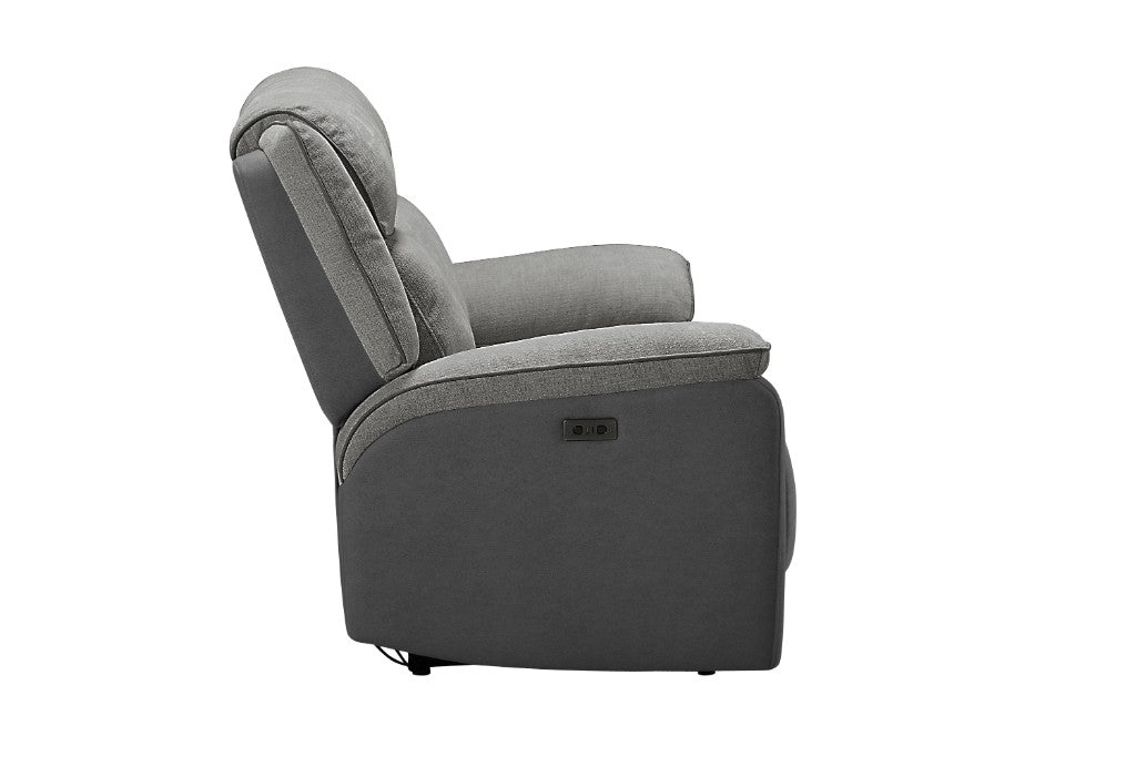 Angove 2 Seater Fabric Electric Recliner Sofa