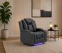Regent Dual Motor Electric Recliner Chair - Charcoal