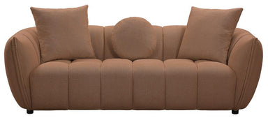 Aurelia Channelled 3 Seater Fabric Sofa