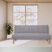 Ember Fabric Sofa Bed - Light Grey