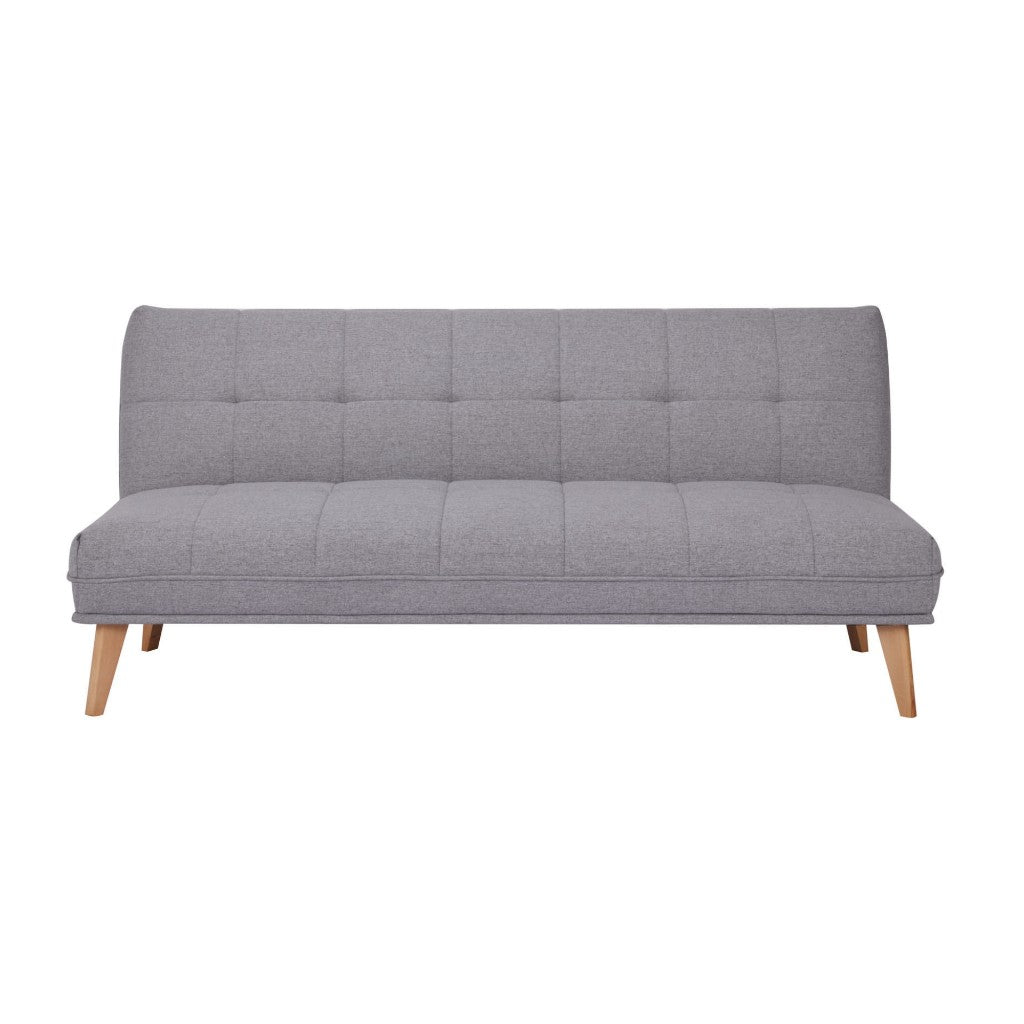 Ember Fabric Sofa Bed - Light Grey