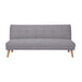 Ember Fabric Sofa Bed - Light Grey