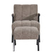 Demoria Fabric Armchair & Footstool Set - Fawn
