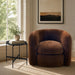 Otis Curved Tub Armchair - Walnut