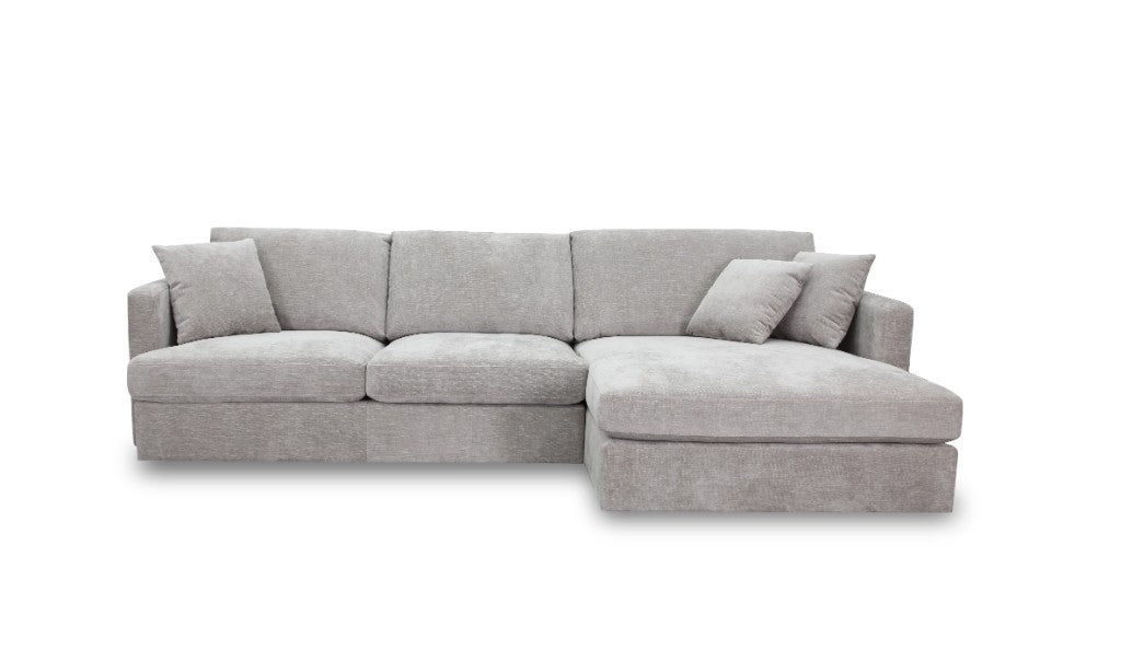 Brody 2.5 - Seater Fabric Sofa With RHF Chaise Lounge