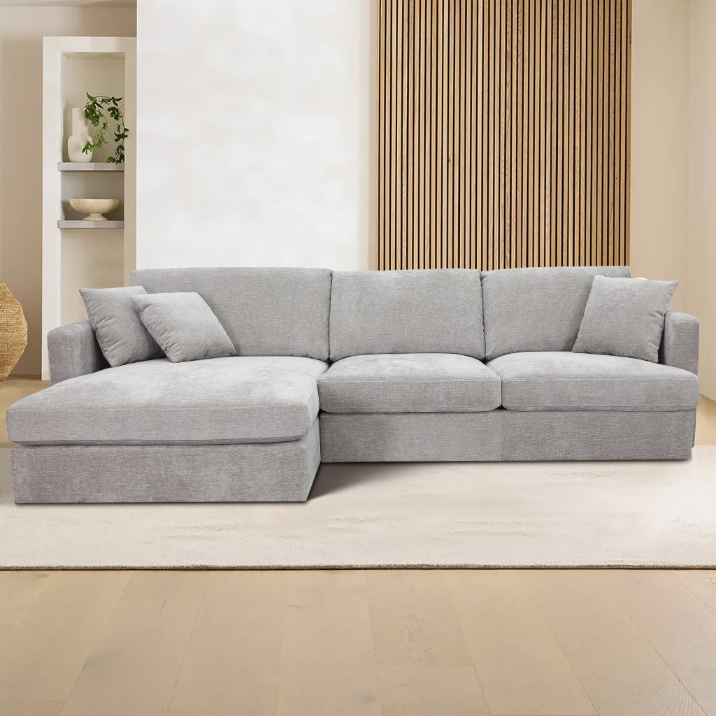 Brody 2.5 Seater Fabric Sofa With LHF Chaise