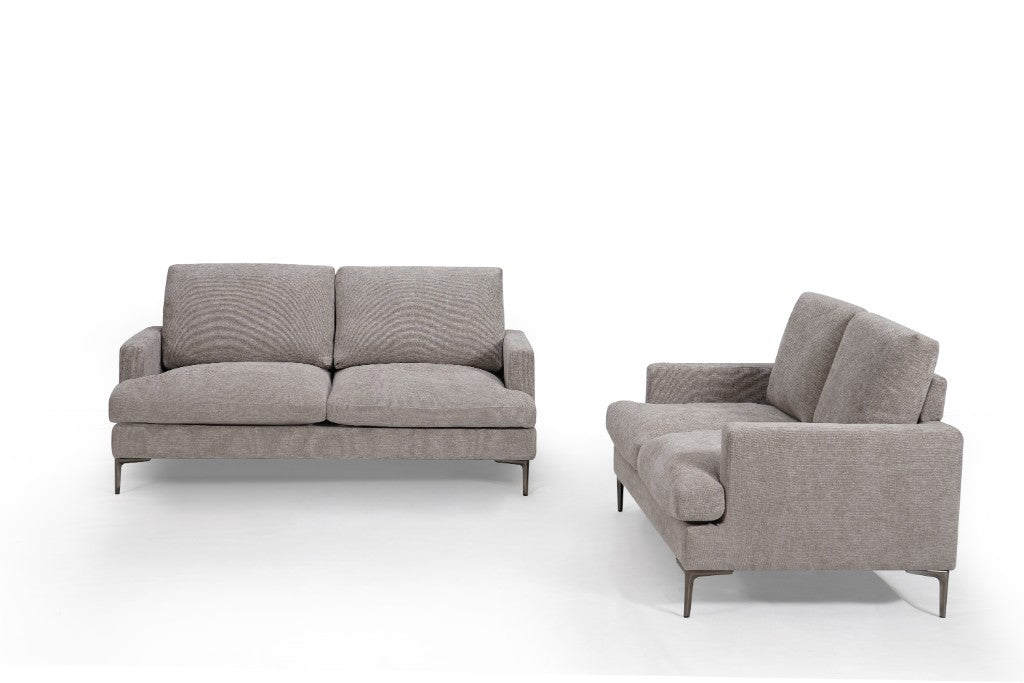 Bronte Fabric Sofa Set – Slate