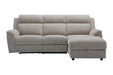 Cormac 2 Seater Electric Recliner with Right Storage Chaise