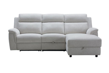 Cormac 2 Seater Electric Recliner with Right Storage Chaise