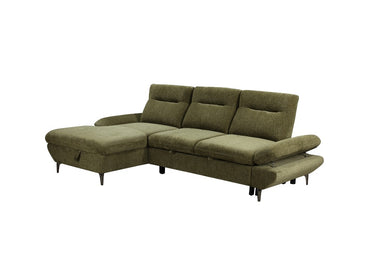Cassia Sofa Bed with Left Storage Chaise