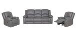 Captain 3 Piece Recliner Suite with Tray
