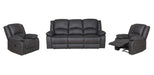 Captain 3 Piece Recliner Suite with Tray