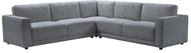 Montauk 3 Piece Fabric Corner Sofa
