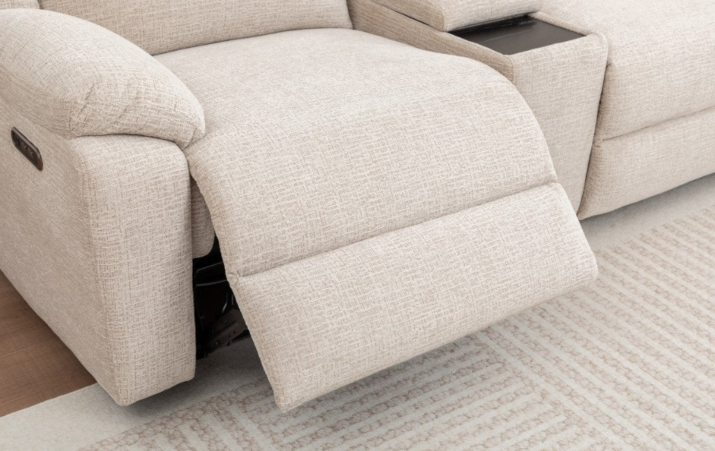 Reverie 5 Seater Corner Modular Electric Recliner Lounge