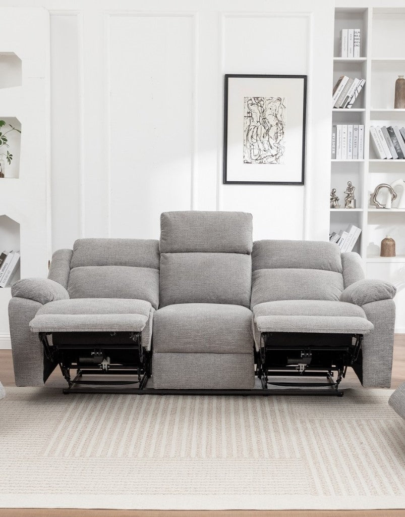 Reverie 3 Seater Electric Recliner Sofa with Drop-Down Tray
