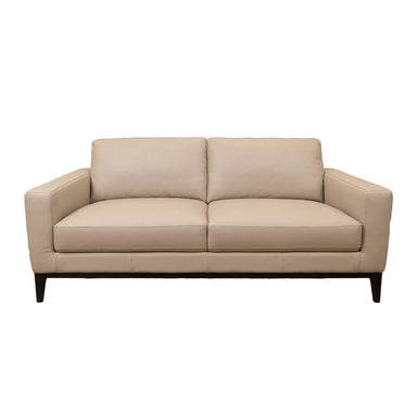 Eloise Leather 3 Seater Sofa - Wheat