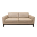 Eloise Leather 3 Seater Sofa - Wheat