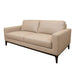 Eloise Leather 3 Seater Sofa - Wheat