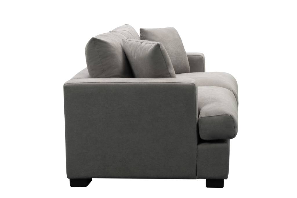 Hastings 2 Seater Fabric Sofa - Light Grey