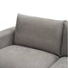 Hastings 2 Seater Fabric Sofa - Light Grey