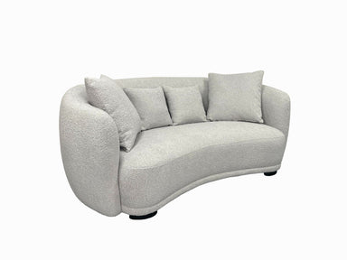 Mykonos Boucle 2.5 Seater Sofa - Light Grey