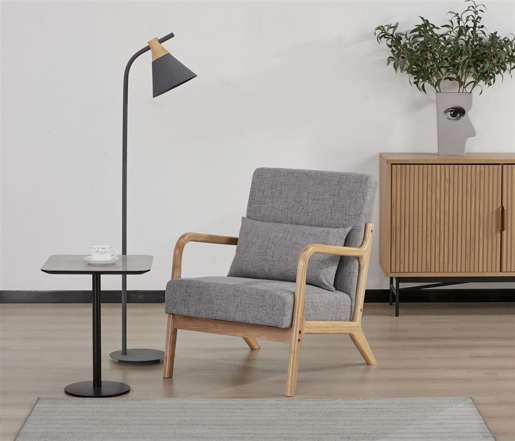 Quinn Armchair - Mid Grey