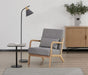 Quinn Armchair - Mid Grey