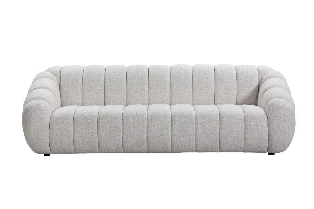 Savoy 4 Seater Fabric Sofa - Beige