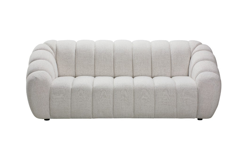 Savoy 3 Seater Fabric Sofa - Beige