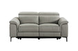 Maddox Leather 2 Seater Dual Motor Recliner Sofa